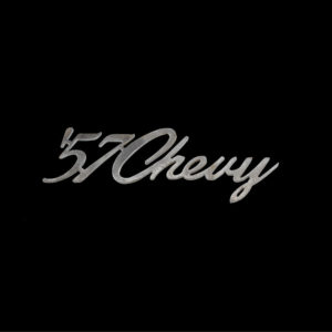 57 chevy script