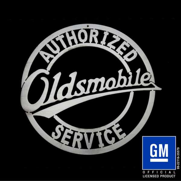 oldsmobile service sign