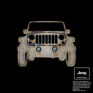 jeep front view silhouette