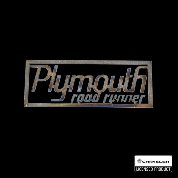 plymouth road runner sign
