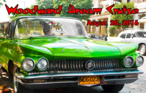 woodward dream cruise 2016
