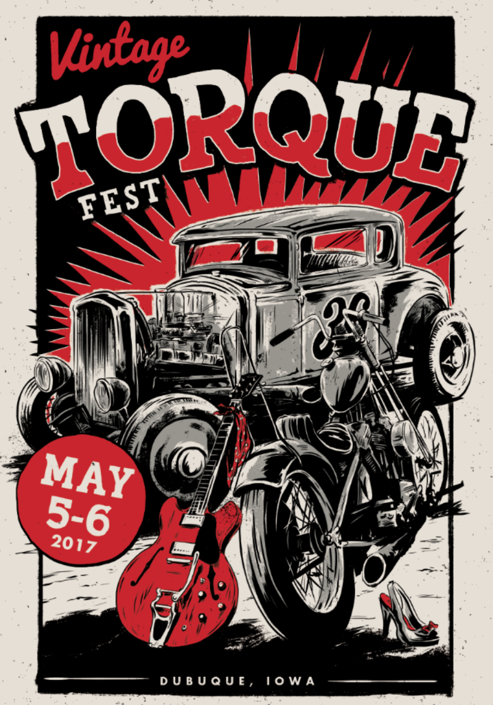 vintage torque fest 2017 flyer