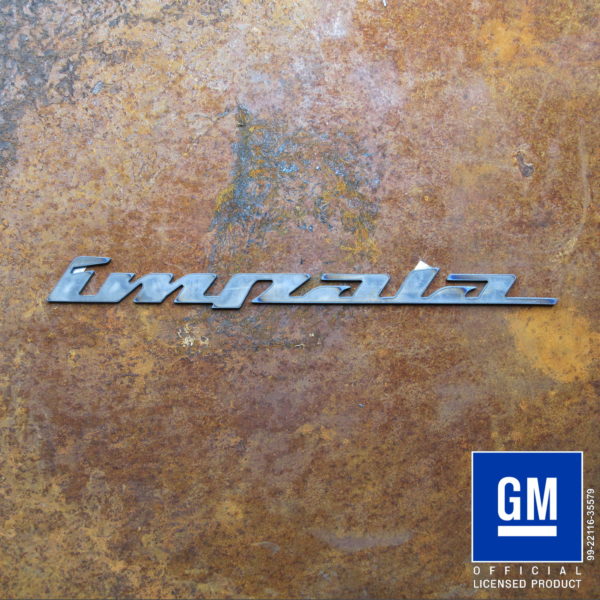 impala nineties script logo