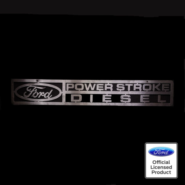 ford powerstroke diesel sign