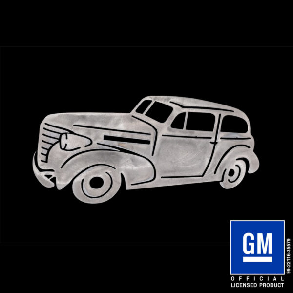 chevy 1939 silhouette metal cutout