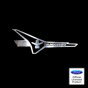 Thunderbird '56 Engine Badge Metal Cut Out