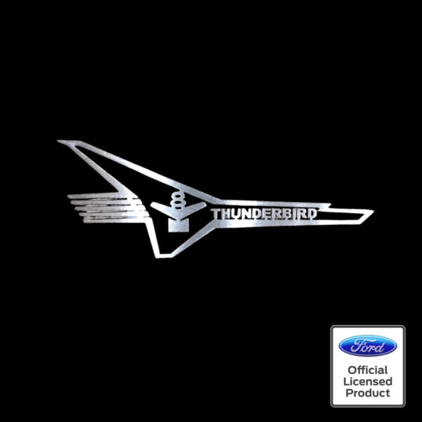 Thunderbird '56 Engine Badge Metal Cut Out