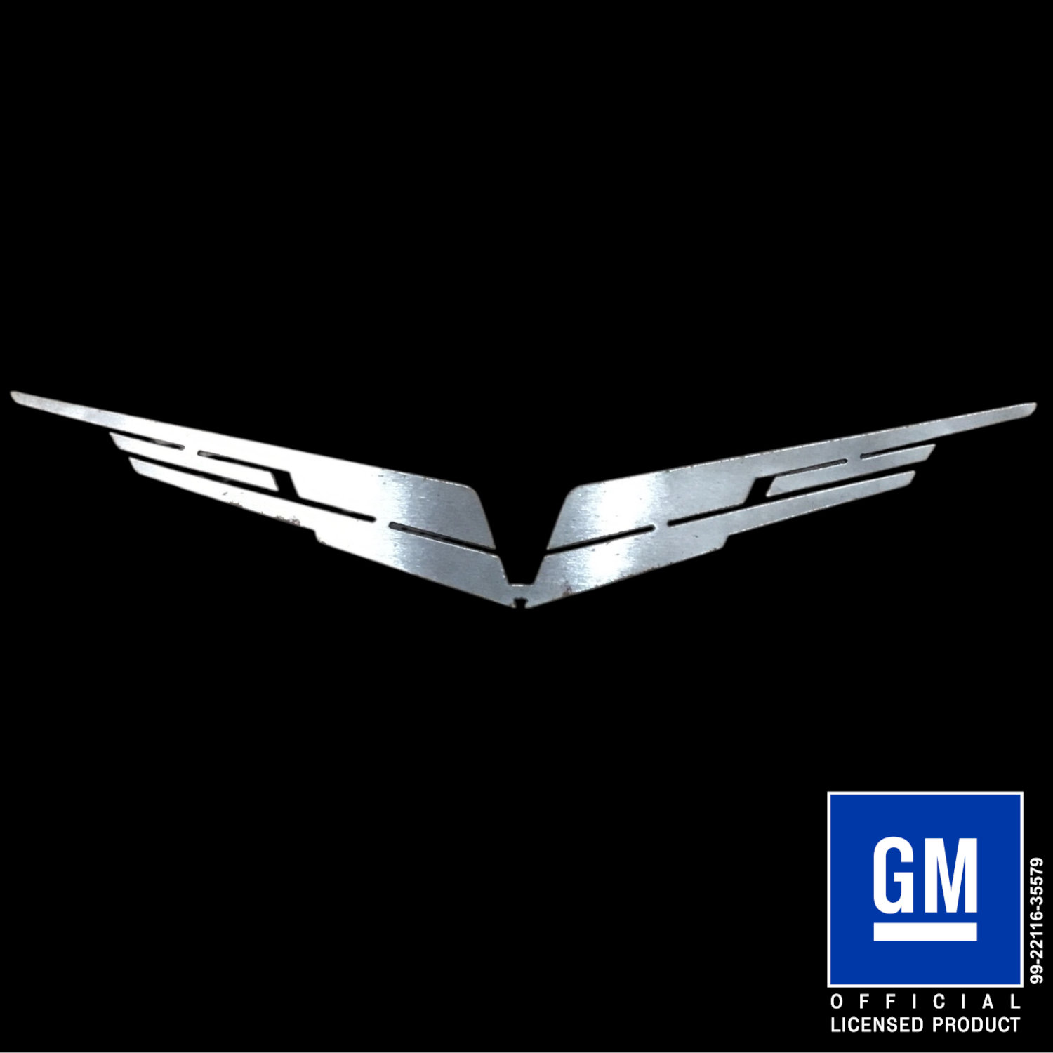 Cadillac Blackwing 2019 Emblem metal cut out