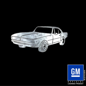 Camaro 1967 Silhouette metal cut out