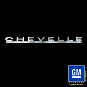 Chevelle 1967 Hood Logo metal cut out