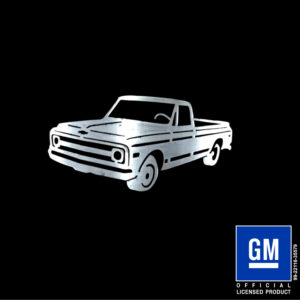 Chevy 1970 Truck Silhouette metal cut out