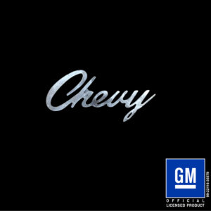 Chevy Script metal cut out