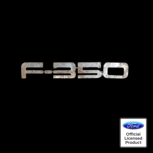 F-350 metal cut out