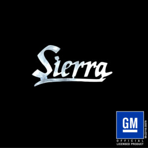 GMC Sierra 1971 Script metal cut out