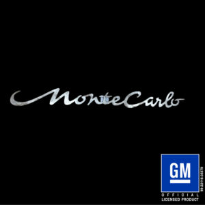 Monte Carlo 2000 Logo metal cut out