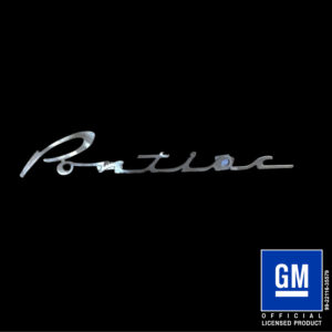 Pontiac 1960 Script metal cut out