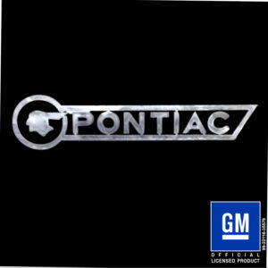 Pontiac Retro Logo metal cut out